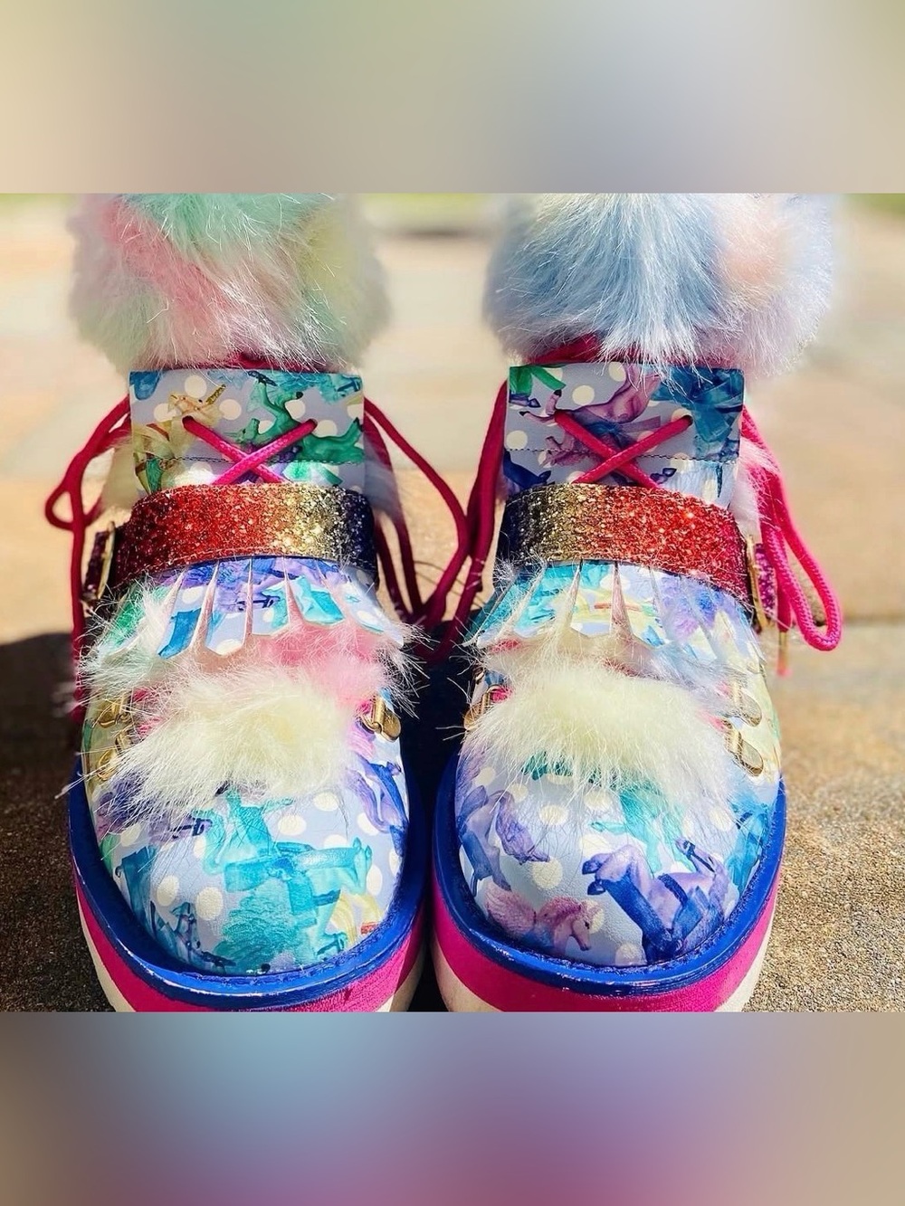 Irregular Choice “Sparkle Kingdom” boots 8/39